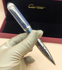 Rare Cartier Santos De Cartier Special Limited Edition Collectable Ballpoint Pen picture