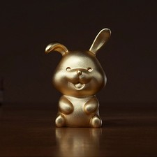 Tongshifu Rabbit of Chinese Zodiac Premium 24K Gold-Plated Edition NEW picture