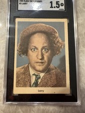1959 Fleer #3 Larry The Three Stooges SGC 1.5 FR Trading Card Rare picture