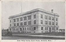 Crow Wing County Court House Brainerd MN Minnesota Courthouse Vtg Postcard E9 picture