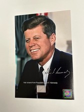 President John F. Kennedy hair strand JFK lock of hair relic Jack DNA USA picture