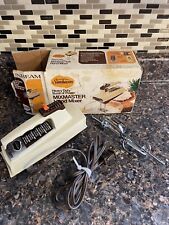Vintage SUNBEAM HAND MIXMASTER HAND MIXER Gold OPEN BOX picture