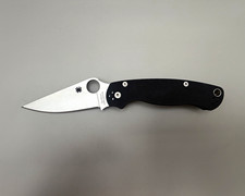 Spyderco Para Military 2 - S45VN- Black G10 - PM2 - BNIB picture