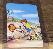 WINNIE THE POOH 1965 Castell Bros Walt Disney Productions Card Game Playing Card picture