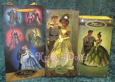 Disney Designer Fairytale Doll Couple Tiana & Naveen Limited Edition New picture