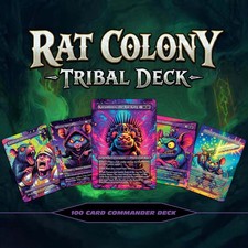 Rat Tribal Commander Deck | MTG EDH 100 Card Proxy Deck | Full Art Proxies picture