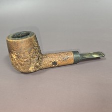 Custombilt Partially Rusticated Estate Briar Pipe Nomenclature Worn picture