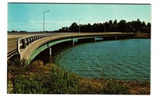 New long bridge CHETEK WI vintage postcard unposted picture