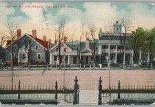 Vintage Postcard 1907-1915 Lion & Bee Hive Houses, Salt Lake City, Utah (UT) picture