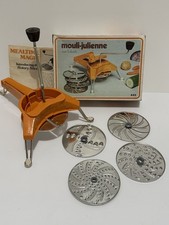 MOULI-JULIENNE 5 Disc Slicer Shredder Grater France French Vintage Moulinex 445 picture