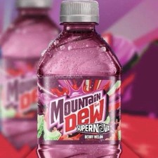 Mountain Dew Supernova Soft Drink 20 fl oz Bottle 12 pack picture