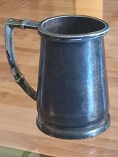 Vintage 1966 Hilton Hotel Silver-Plated 8 oz Creamer Pitcher by Nakazato Japan picture