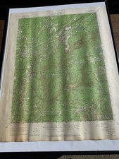 Vintage 1966 USGS Colfax CA Gold Country 1950 15-Min Topographic Map picture