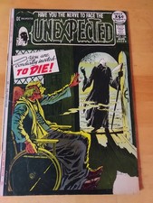 The Unexpected #126 DC Comics Nick Cardy Grim Reaper Cover Bronze Age Horror Rip picture