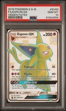 2019 Pokemon Hidden Fates Espeon GX Full Art #SV60 PSA 10 picture