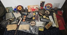 Vintage Junk Drawer Lot Grandpa House Clean-Out Must See Cool Finds Pennsylvania picture