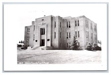 RPPC Glacier County Court House Cut Bank  Montana MT  UNP Postcard R25 picture