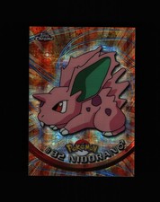 2000 Topps Chrome Pokemon Tekno Chrome Nidoran Male #32 MINT picture