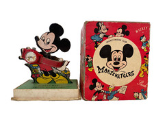 Vintage Walt Disney Productions Mickey Mouse Club Mouseketeers Wrist Watch Box picture