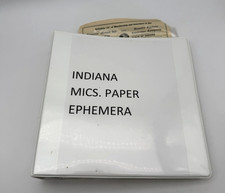 Indiana Ephemera Binder Lot 1905-1930s Elkhart Goshen Fort Wayne 38 Pages picture