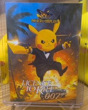 Pikachu Cosplay - James Bond 007 - Licence to Kill - Full Art - #17 - NM  picture