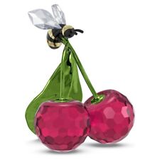 SWAROVSKI CRYSTAL IDYLLIA BEE AND CHERRY 5667550.NEW IN BOX picture