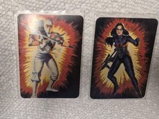 1986 G.I. Joe Storm Shadow Card #103 Milton Bradley Hasbro & Baroness #100 Lot   picture