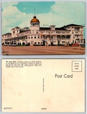 Zion Hotel Elijah Hospice Zion IL Vintage Postcard Largest All-Frame Bldg picture