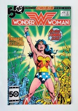 Wonder Woman #329 Vol. 1 Final Issue 1985 DC Crisis Crossover High-Grade VF+ picture