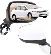 Right Passenger Side Mirror Compatible with 2012 2013 2014 2015 Honda CIVIC with picture