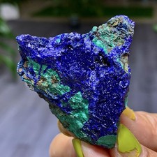 61G BEST Natural Azurite/Malachite crystal minerals specimens picture