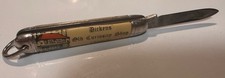 Vintage Richards Sheffield Folding Knife Mother of Pearl Handle. 3” Blade Closed picture