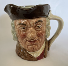 Vintage Royal Doulton 1949 Sam Johnson Small Toby Character Mug Jug 3.25
