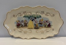 1997 Lenox Disney Snow White Candy Dish Fine Ivory China Made in USA NEW picture