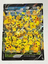 Pokemon Japanese 25th Anniversary Collection S8a Pikachu V-UNION # 25,26,27,28 picture