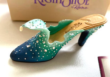 Just The Right Shoe ‘The Wave’ Item 25060 W/ Original Box & COA BEDAZZLED SLIDE picture