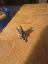 Vintage Miniature Pewter Fairy Figure 1