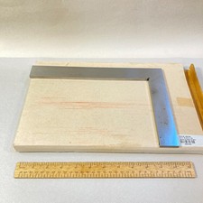Machinist Steel Square Straight Edge 10 1/2