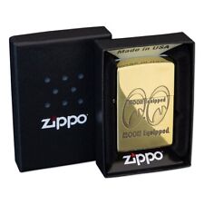 MOONEYES MOON Equipped Zippo Lighter Brass MIB Rare picture