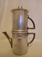 Aluminum Flip & Drip Coffee Metal Maker Two-Handle -Made in Italy picture