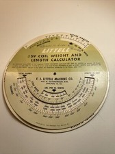 Littell Coil Weight and lenght calculator #59  picture