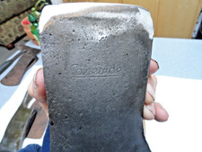antique lakeside single bit axe head vintage collectable axe head old axe picture