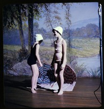 Popiel Studio NJ School Play? - Dec. 1, 1961 Stereo Realist slide #2929 picture