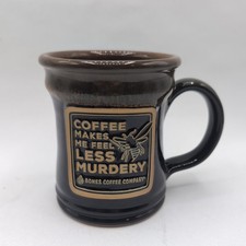 Bones Coffee Co Deneen Pottery Cup 2025 Murder Hornet Handthrown Mug picture