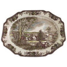Johnson Brothers The Friendly Village  Oval Serving Pl 4698178 picture