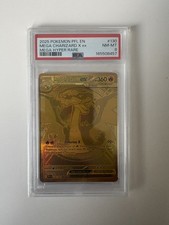 Pokémon TCG Mega Charizard X ex 130/094 Phantasmal Flames Foil PSA 8 picture