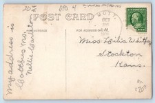 DPO (1892-1911) Mott Missouri MO Postcard RPPC Photo Pretty Woman Studio 1908 picture