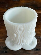 Milk Glass Knotty Pine Toothpick Holder picture