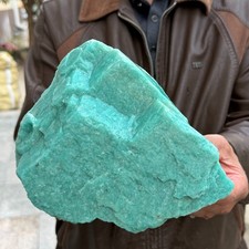 6.58LB Large Natural Raw Amazonite Rough Quartz Crystal Mineral Specimen picture