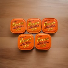 VTG Reese’s Tin Lot Of 5~1993 Hershey Food Collectible 4.5” Square Tins picture